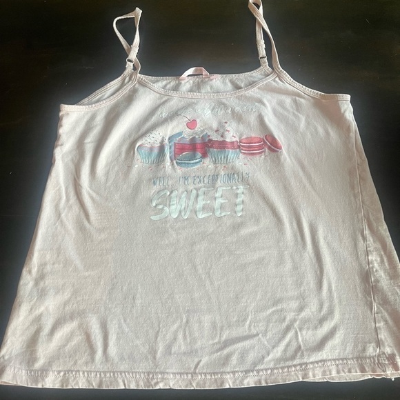 💐 Cupcake PJ tank and short set - Picture 2 of 7